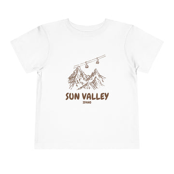 Sun Valley, Idaho Toddler T-Shirt — Vintage Gondola Ski Mountain Tee - 0