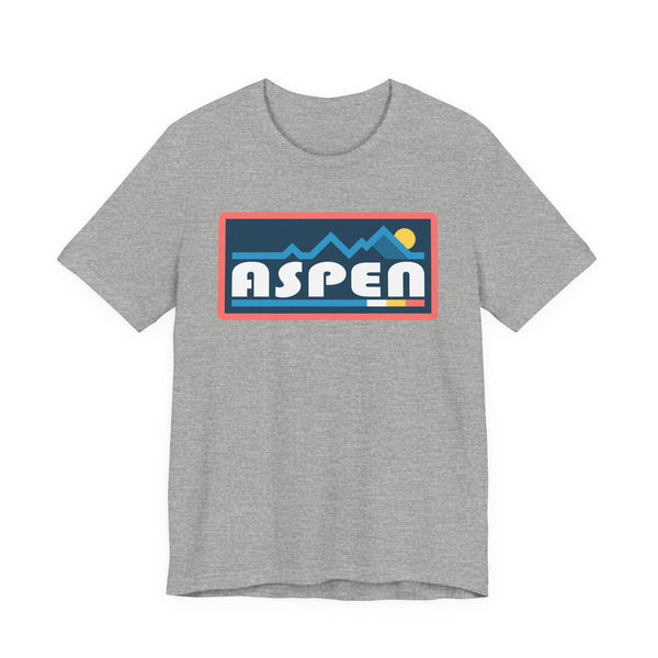 Aspen, Colorado T Shirt - Retro Graphic Tee