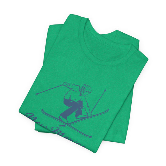 New Mexico T Shirt - Vintage Ski Graphic New Mexico Tee