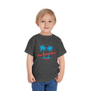 Anna Maria Island, Florida Toddler T-Shirt - Retro Palm Tree Toddler Anna Maria Island Shirt-15