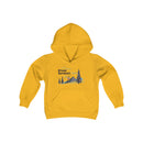 Retro Stowe, Vermont Youth Hoodie - Mountain Stowe, Vermont Kids Sweatshirt, Cute Stowe, Vermont Children's Pullover-4