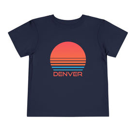 Denver, Colorado Toddler T-Shirt - Retro 80s Toddler Denver Shirt