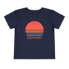 Denver, Colorado Toddler T-Shirt - Retro 80s Toddler Denver Shirt