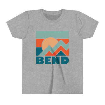 Buy athletic-heather Bend, Oregon Youth T-Shirt - Kids Bend Shirt