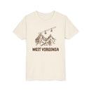 West Virginia Youth T-Shirt — Vintage Gondola Ski Mountain Tee-1