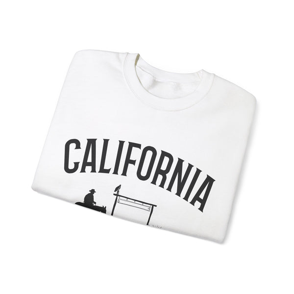 California Sweatshirt - Mountain Cowboy Graphic Crewneck