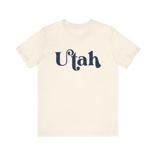 Utah Graphic Tee, Casual T-Shirt, Vintage Style Shirt