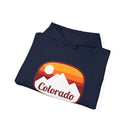 Colorado Hoodie - Retro Ombre Unisex Colorado Hoodie Sweatshirt-8
