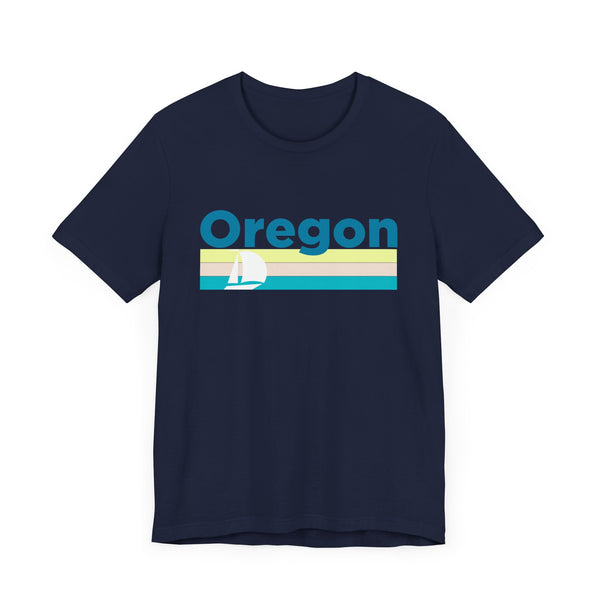 Oregon T Shirt - Sailboat Graphic Oregon Tee