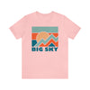 Big Sky, Montana T-Shirt - Retro Unisex Big Sky Shirt