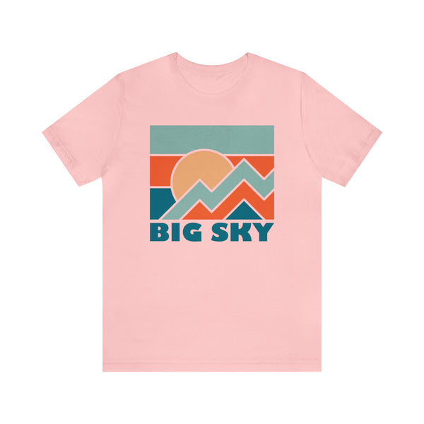 Big Sky, Montana T-Shirt - Retro Unisex Big Sky Shirt