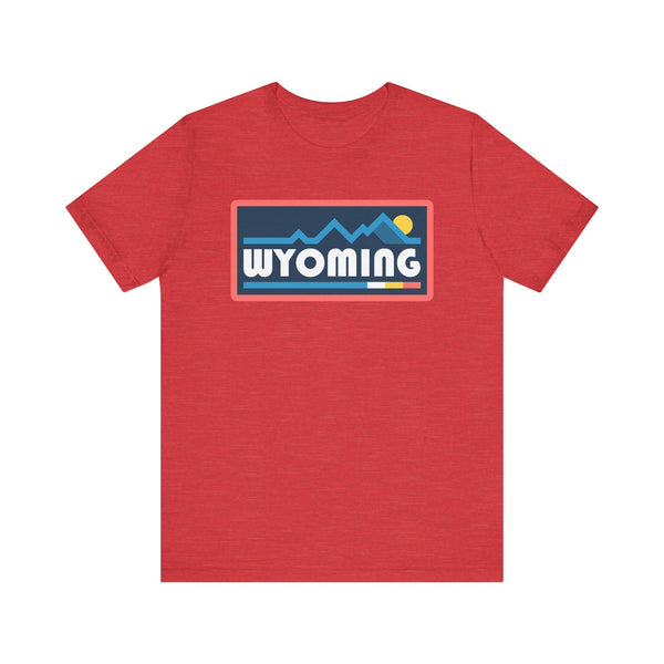 Wyoming T Shirt - Retro Graphic Wyoming Tee