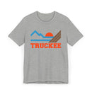 Truckee, California Retro Mountains Sunset T-Shirt | Vintage Truckee Tee-3