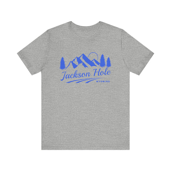 Jackson Hole, Wyoming T-Shirt - Retro Mountain Unisex Jackson Hole Shirt