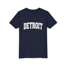 Detroit, Michigan Youth Graphic Tee - Kids Detroit T Shirt-16