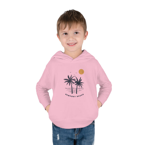 Newport Beach, California Toddler Hoodie - Unisex Newport Beach Toddler Sweatshirt