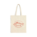 Michigan Fishing Canvas Tote Bag - 15" x 16"-1