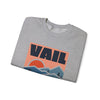 Vail, Colorado Sweatshirt Retro Mountains, Vail Unisex Graphic Crewneck