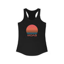 Moab, Utah Women's Racerback Tank Top-2