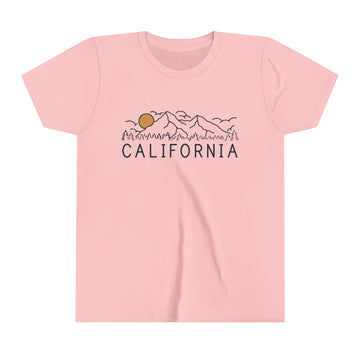 California Youth T-Shirt - Unisex Kids California Shirt - 0