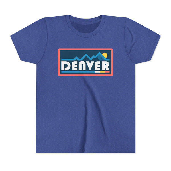 Denver, Colorado Youth Graphic Tee - Kids Denver T Shirt