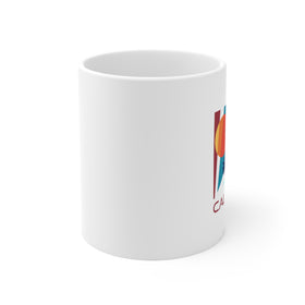 California Camp Mug - Retro 11oz Ceramic California Mug