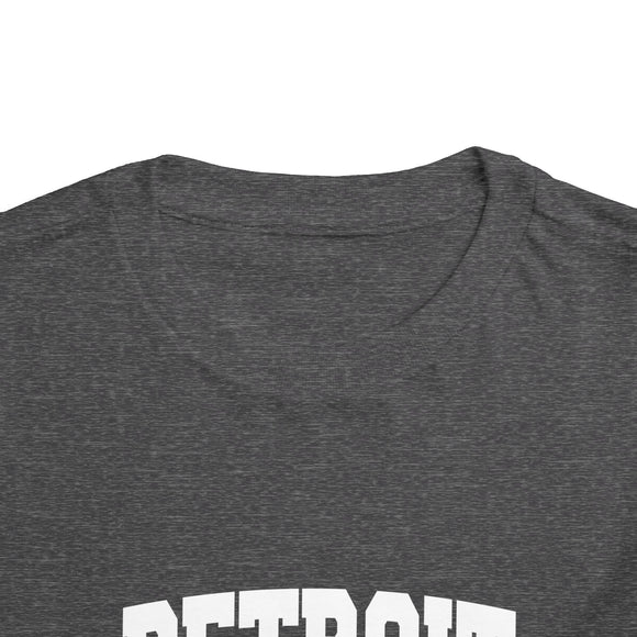 Detroit, Michigan Toddler Graphic Tee - Kids Detroit Vacation T-Shirt
