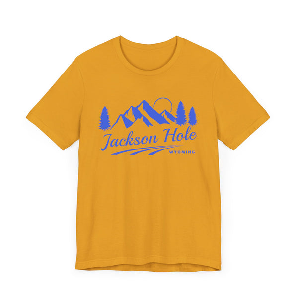 Jackson Hole, Wyoming T-Shirt - Retro Mountain Unisex Jackson Hole Shirt