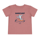 Sandpoint, Idaho Yeti Snowboard Toddler Tee-3