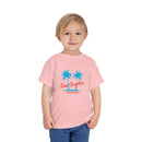 Los Angeles, California Toddler T-Shirt - Retro Palm Tree Toddler Los Angeles Shirt-12