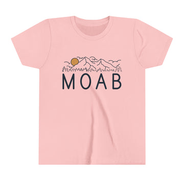 Moab, Utah Youth T-Shirt - Kids Moab Shirt - 0