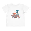 Tampa, Florida Toddler T-Shirt - Retro Palm Tree Toddler Tampa Shirt-2