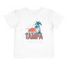 Tampa, Florida Toddler T-Shirt - Retro Palm Tree Toddler Tampa Shirt