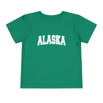 Alaska Toddler Graphic Tee - Kids Alaska Vacation T-Shirt
