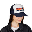 Park City, Utah Retro Mountains Trucker Hat - Vintage Style Park City Cap-16