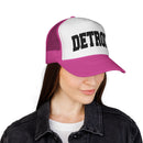 Detroit, Michigan Collegiate Style Trucker Hat-28