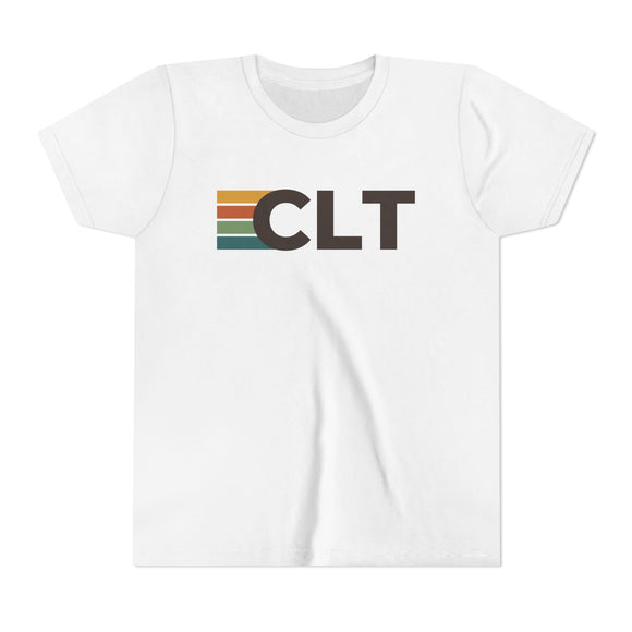Charlotte, North Carolina Youth Tee - CLT T Shirt