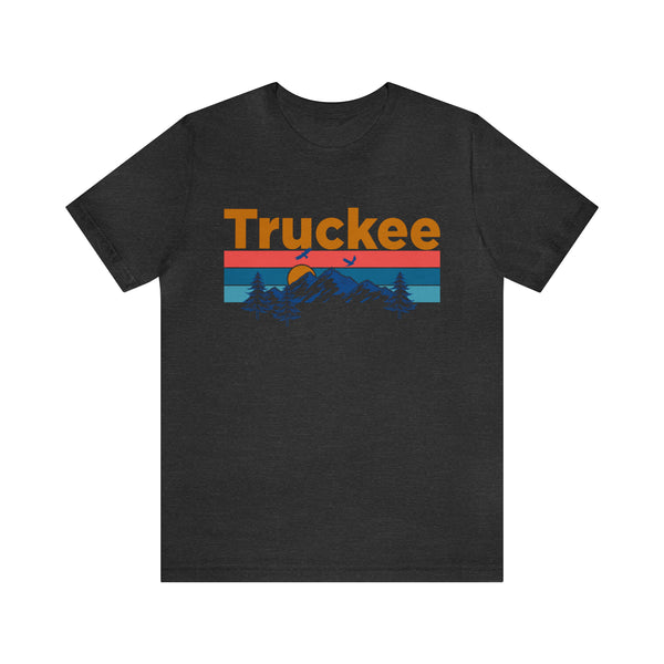 Truckee, California Shirt - Mountain Sunset Unisex Truckee T-Shirt