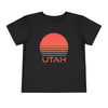 Utah Toddler T-Shirt - Retro 80s Unisex Toddler Utah Shirt