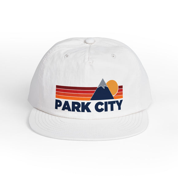 Park City, Utah Mountain Surf Cap | Retro Light Weight Cap
