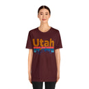Utah T-Shirt - Mountain Sunset Unisex Utah Shirt-67