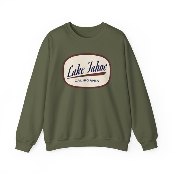 Lake Tahoe, California Sweatshirt - Unisex Retro Crewneck Lake Tahoe Sweatshirt