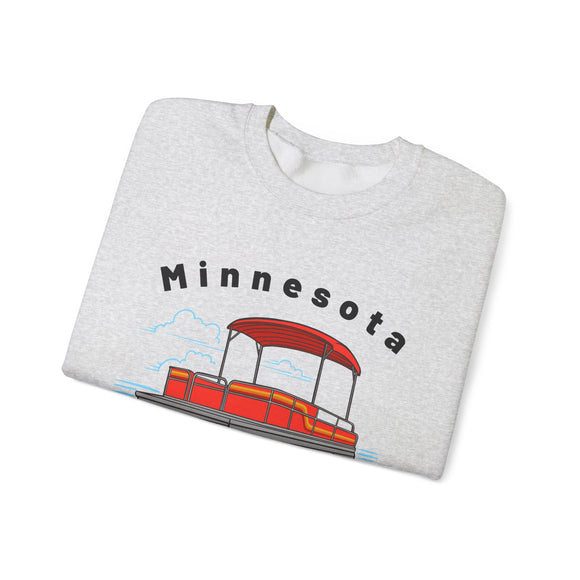 Minnesota Sweatshirt - Pontoon Boat Sweatshirt