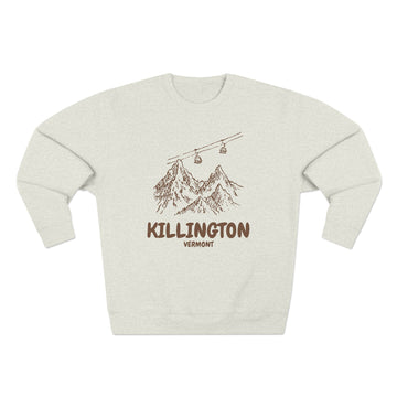 Premium Killington, Vermont Gondola Ski Mountain Sweatshirt