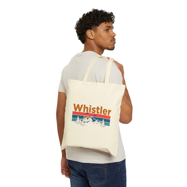 Whistler, Canada Tote Bag - Cotton Canvas Whistler Bag