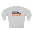 Premium Golden, Colorado Retro Mountain Graphic Sweatshirt-2