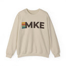 Milwaukee, Wisconsin MKE Retro Stripe Sweatshirt-2