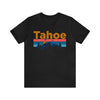 Tahoe, California Shirt - Mountain Sunset Unisex Tahoe T-Shirt