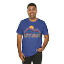 Utah T Shirt Retro Mountain - Unisex Utah Shirt-70