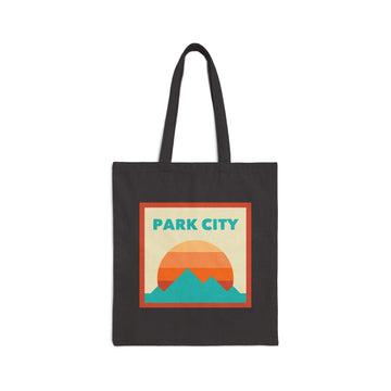 Park City, Utah Tote Bag, Cotton Canvas Tote Bag, Reusable Shopping Bag, Eco-Friendly Tote, Park City, Utah Gift - 0